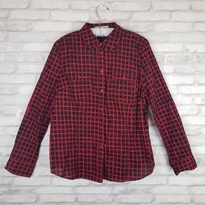 MICHAEL Michael Kors Windowpane Print Butt…